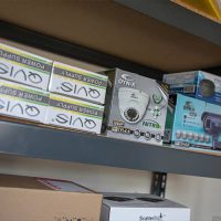 Digital CCTV Systems On Shop Shelf