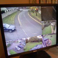 Digital CCTV system recording