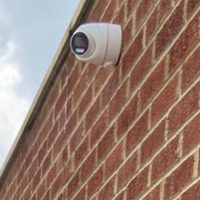 CCTV on side of residential property in Southgate, London