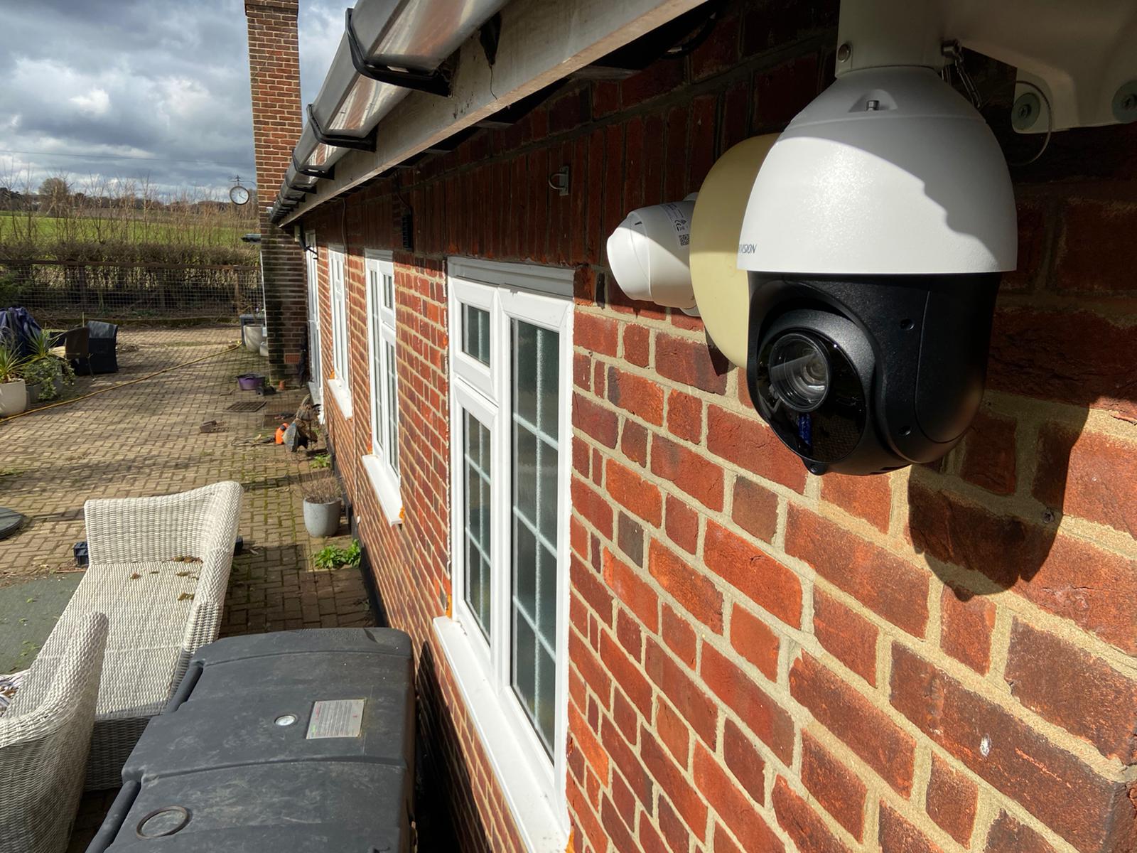 residential camera installation