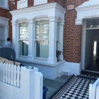 CCTV cameras installed on Georgian terraced house